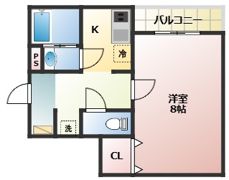 REGIA中庄の間取り画像