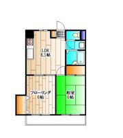 岩澤フラッツの間取り画像