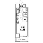 Alivis神戸駅前の間取り画像