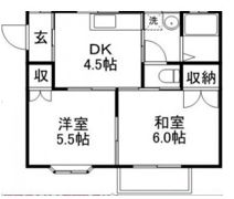スカイハイツの間取り画像