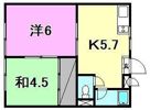 メロディセブンの間取り画像