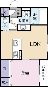 クレストヒルの間取り画像