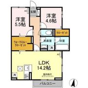 D-residence西町の間取り画像