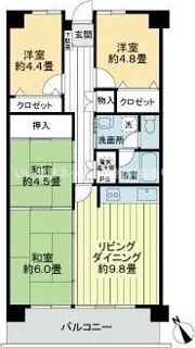アイランド・コート新宇多津の間取り画像