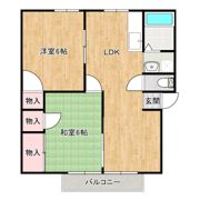 ハイツジュネス（広谷町）の間取り画像