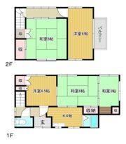 高橋貸家の間取り画像