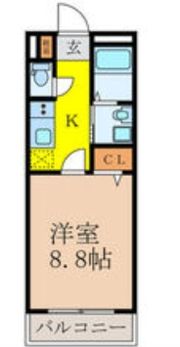 アーデルⅡの間取り画像