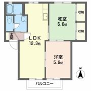 シャーメゾン大原 A棟の間取り画像