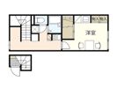 レオパレスアルタフォレⅡの間取り画像