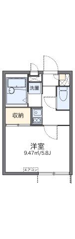 レオパレスメゾン ド ツルマの間取り画像