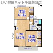 フローラフォンテ Bの間取り画像