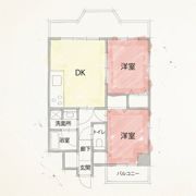 ライフ北梅田の間取り画像