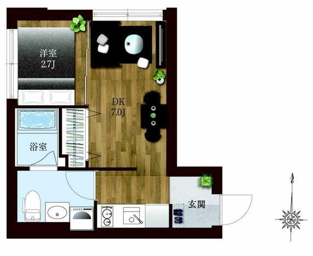 間取図