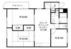 越智ハイツの間取り画像