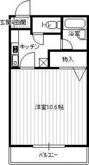 フィリー21A棟の間取り画像
