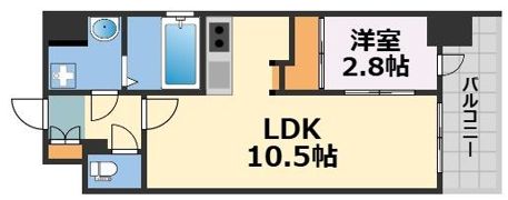 ワールドアイ大阪フェリーチェ(旧称:グランフェリーチェ・ナイン)の間取り画像