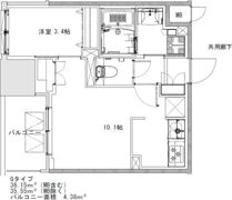 S-RESIDENCE千種belvia TOWERの間取り画像