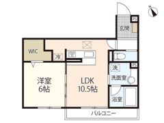 D-room中筋Ⅱの間取り画像