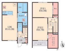 BLOOM COURTの間取り画像