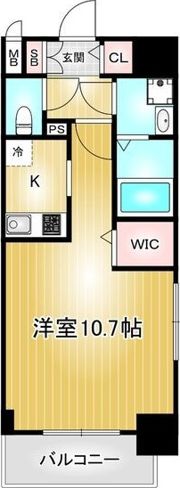 プレサンス池下トレスの間取り画像
