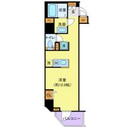 AZEST横濱大通り公園の間取り画像