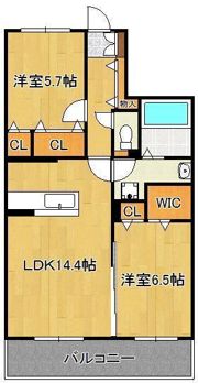 Vent Vert 須崎の間取り画像
