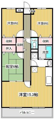 アーバンコートの間取り画像