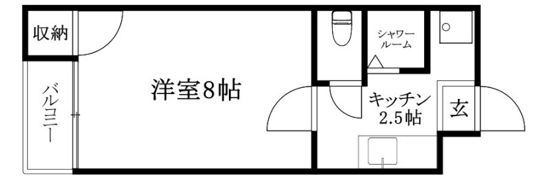 F愛光マンションの間取り画像