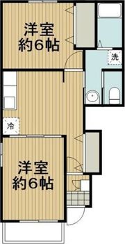 スカイパークの間取り画像