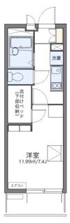 レオパレスアスリートⅡの間取り画像