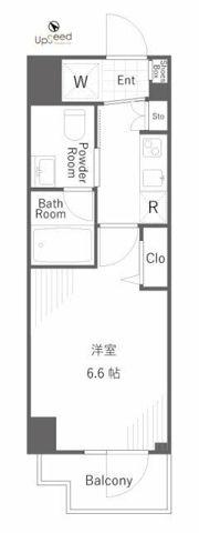 GROWS横浜阪東橋の間取り画像