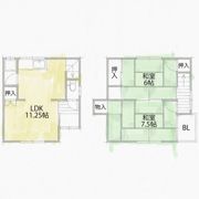 灰塚4丁目戸建 (西側)の間取り画像