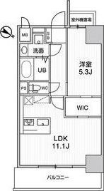 LaDouceur西天満の間取り画像