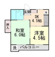 サンハイツ中桜塚の間取り画像
