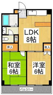 ベルハイツ恋ヶ窪の間取り画像
