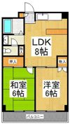ベルハイツ恋ヶ窪の間取り画像