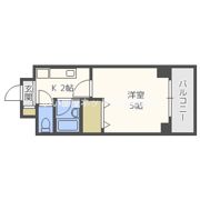おおきに新大阪駅前サニーアパートメントの間取り画像