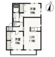 ペアフィールドBの間取り画像