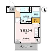 ヴェルソー石山の間取り画像