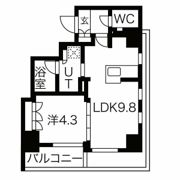 プラウド一番町一丁目の間取り画像