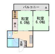 西村マンションの間取り画像