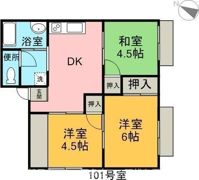 星加アパートの間取り画像