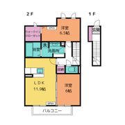 ロイヤルレジデンスの間取り画像
