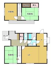 小島住宅の間取り画像