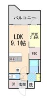 セレニテ神戸駅前アリエの間取り画像