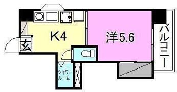 KBコート萱町の間取り画像