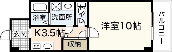 ティニーMatsuyamaの間取り画像