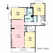 グランドヴィラ長嶺東の間取り画像