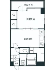 ワコーレ錦糸町マンションの間取り画像