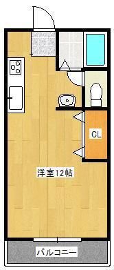 コーポ神野の間取り画像